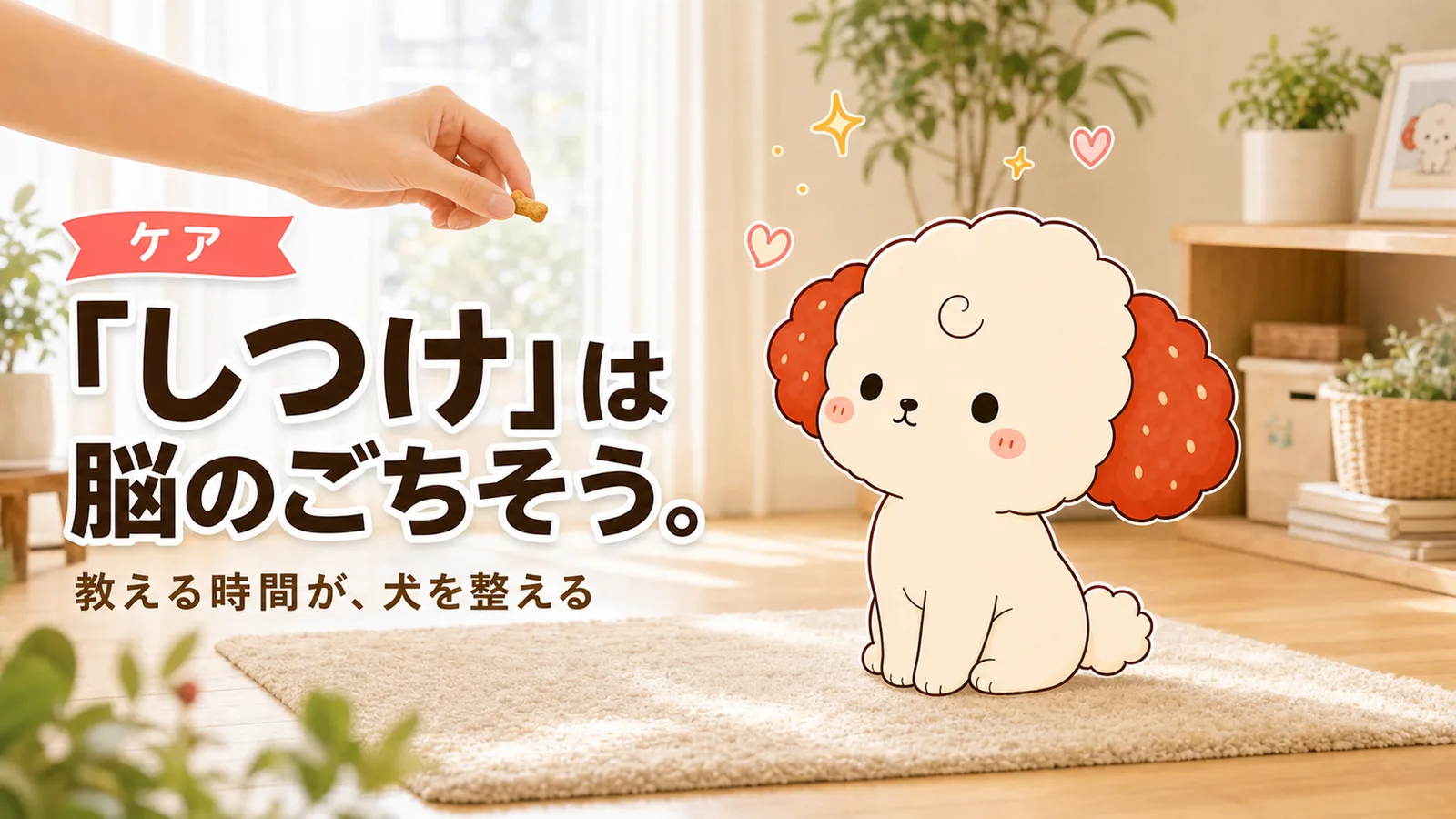「しつけ」が、犬の脳のごちそうだった話